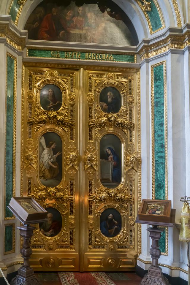 乙巳仲秋俄罗斯莫彼双城记之九：伊萨基辅大教堂