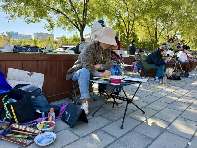 写生日记——251101 北京·玲珑公园