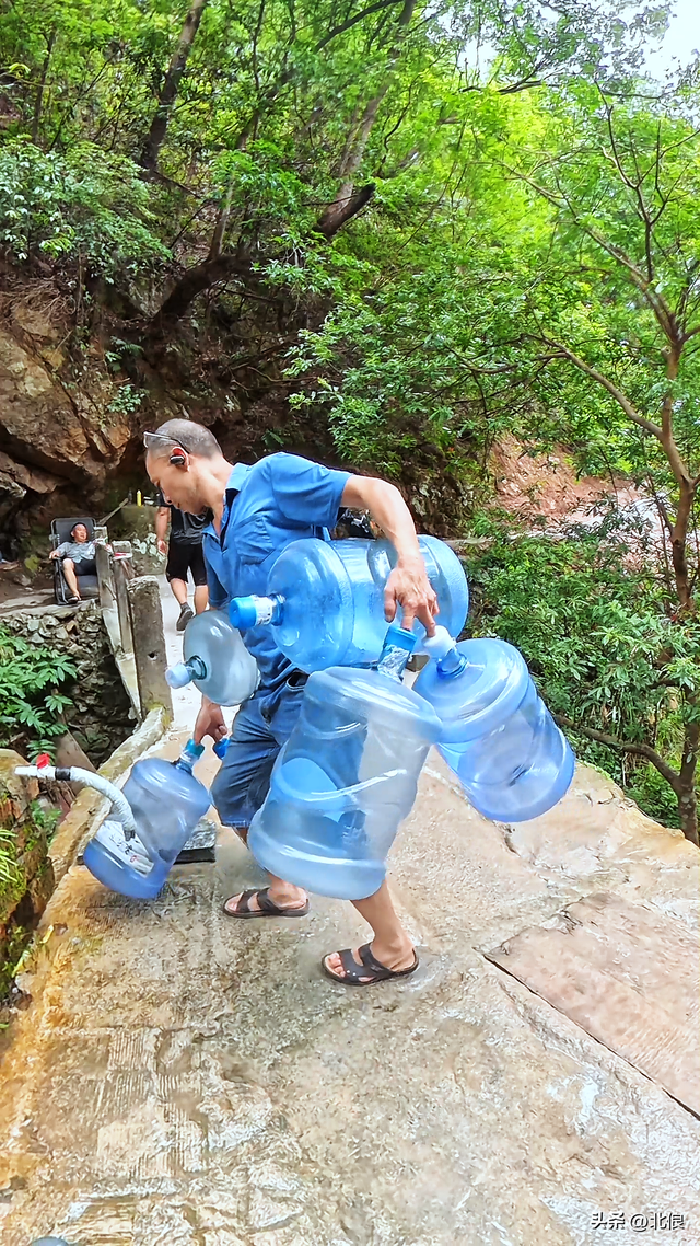 实测桂林尧山泉水水源，水质果然名不虚传