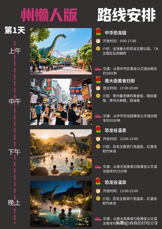常州3天2夜保姆级攻略