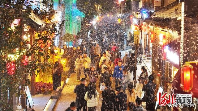 邯郸道上飘“雪花”