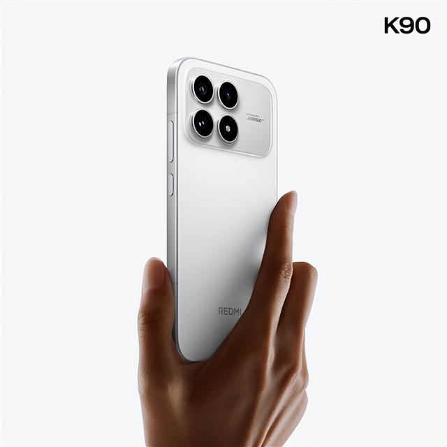 REDMI K90全方位外观公布！视觉四等边 史上最精致的K系列标准版