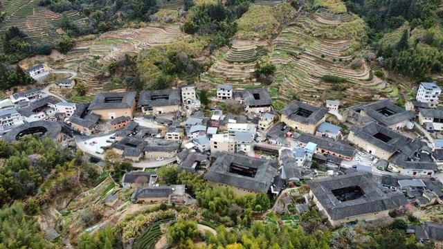 福建南靖土楼——南欧村土楼群