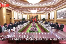 独家视频丨习近平：中孟两国树立了国与国之间友好交往 互利合作的典范图片