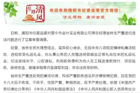 广东省普宁市金叶实业有限公司原总经理翁林生严重违纪违法被开除党籍图片