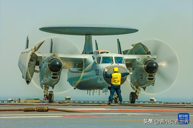 福建舰电磁弹射空警-600，中国航母进世界一流，改变深海格局