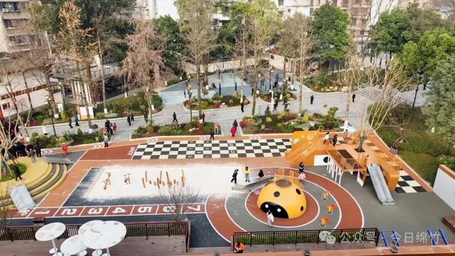 绵竹市人民公园焕新亮相！再现昔日热闹场景！