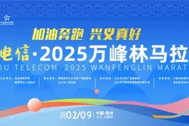 奔跑在5A级景区里，邂逅最早盛开的油菜花，贵州电信·2025万峰林马拉松报名火热进行中！图片