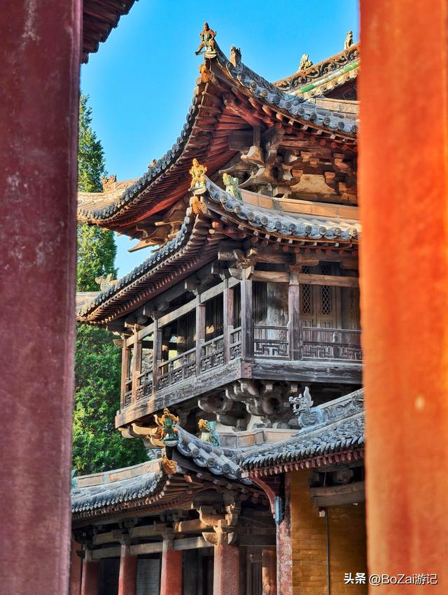晋城藏绝美古庙，西溪二仙庙出圈，金代梳妆楼太罕见