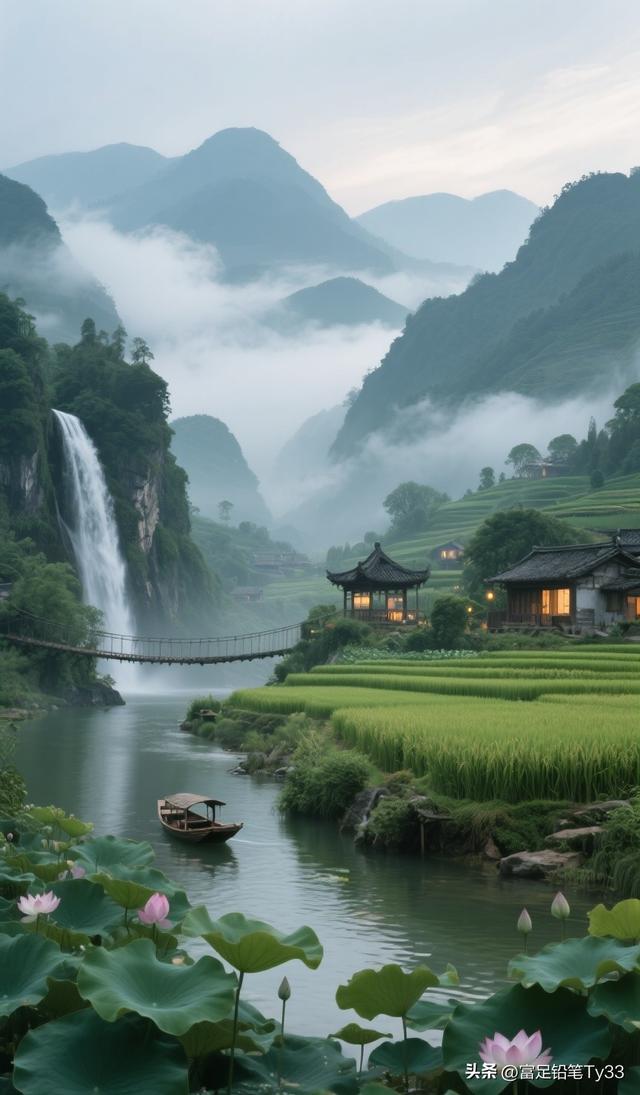 探寻桃源江南：于山水画卷间，梦回悠悠古时！
