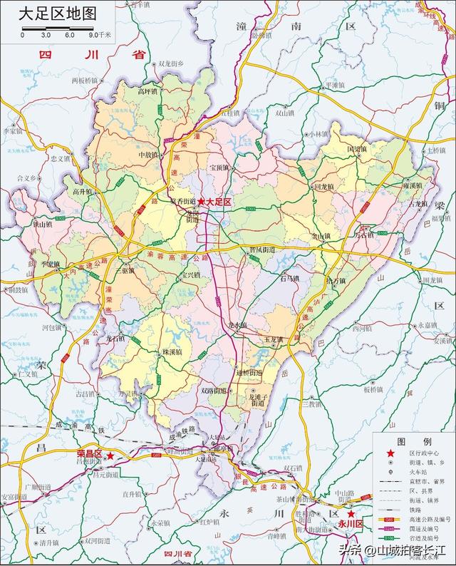 重庆不走寻常路的“散装”区，乡镇实力很强，文旅名片是顶级！