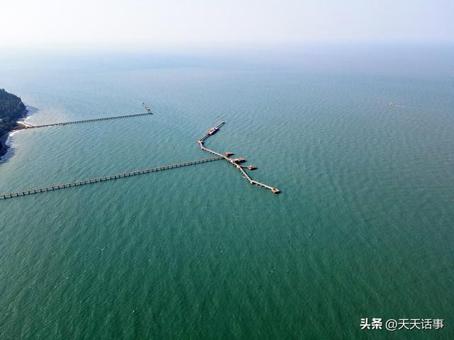 北海冠头岭这两座废弃的海上栈桥离盘活近了，要打造成文旅综合体