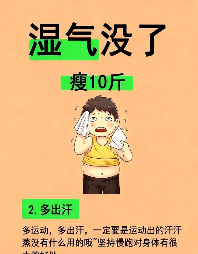 湿气退散！10斤赘肉跟着跑了