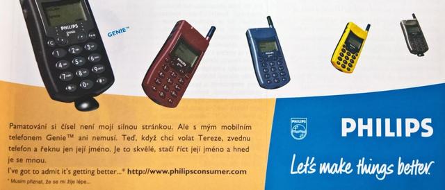 通信历史连载826-世界第一部语音拨号的手机-Philips genie-1999年