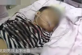7岁娃吃3根冰棍后口吐鲜血，下体也流血不止，不得已被开腹检查图片