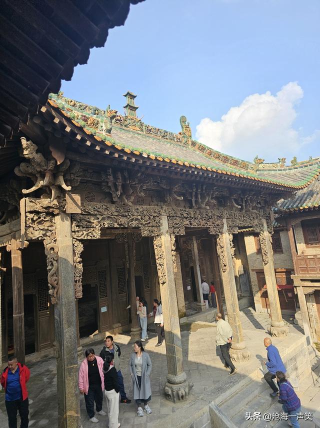 山西陟椒村三教堂，浑身散发出古色古香、古朴古老的气息