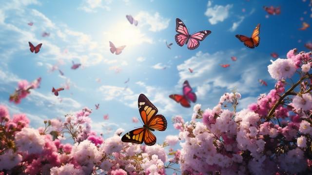 散文 一只蝴蝶的幻想