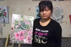 2016年，山东大妈仿大师绘画，卖200元爆红网络，专家：侮辱艺术图片
