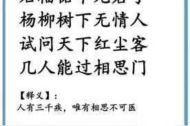 石榴裙下无君子，杨柳树下无情人。太经典的古诗词，仅供娱乐图片