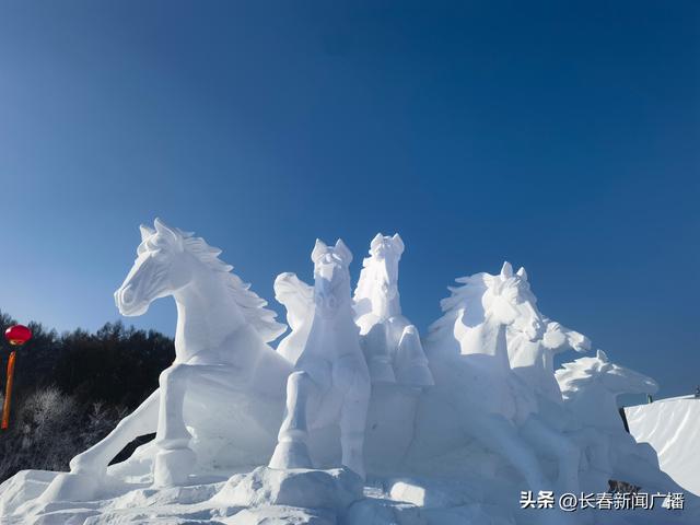 净月潭雪世界：演绎冬日浪漫