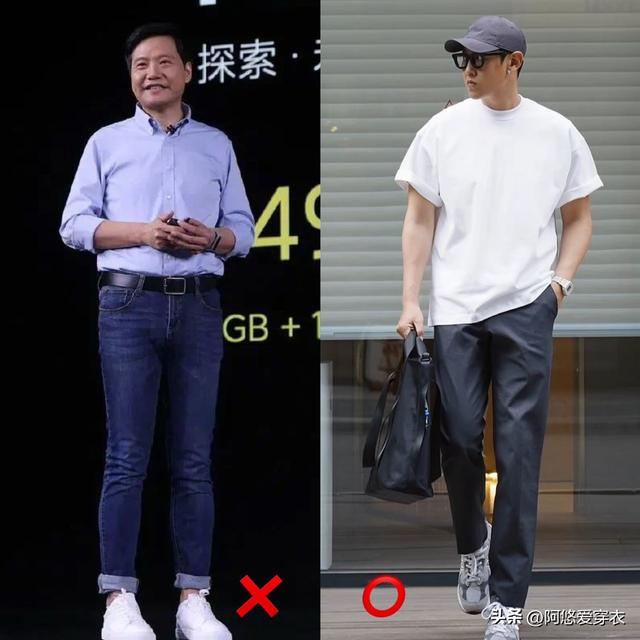 中年男人究竟该不该“上衣塞裤腰”，看完这3组对比你就有答案了