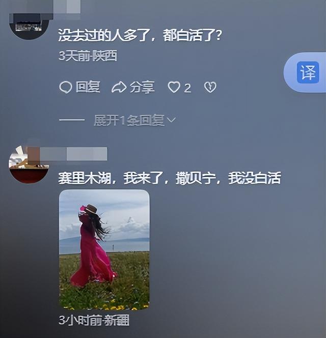 赛里木湖景区“屎满为患”，游客们都就地解决，网友：都怪撒贝宁