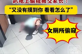 好家教！河南10岁男孩女厕所偷窥被逮，母亲辩称“又没摸到咋了”图片