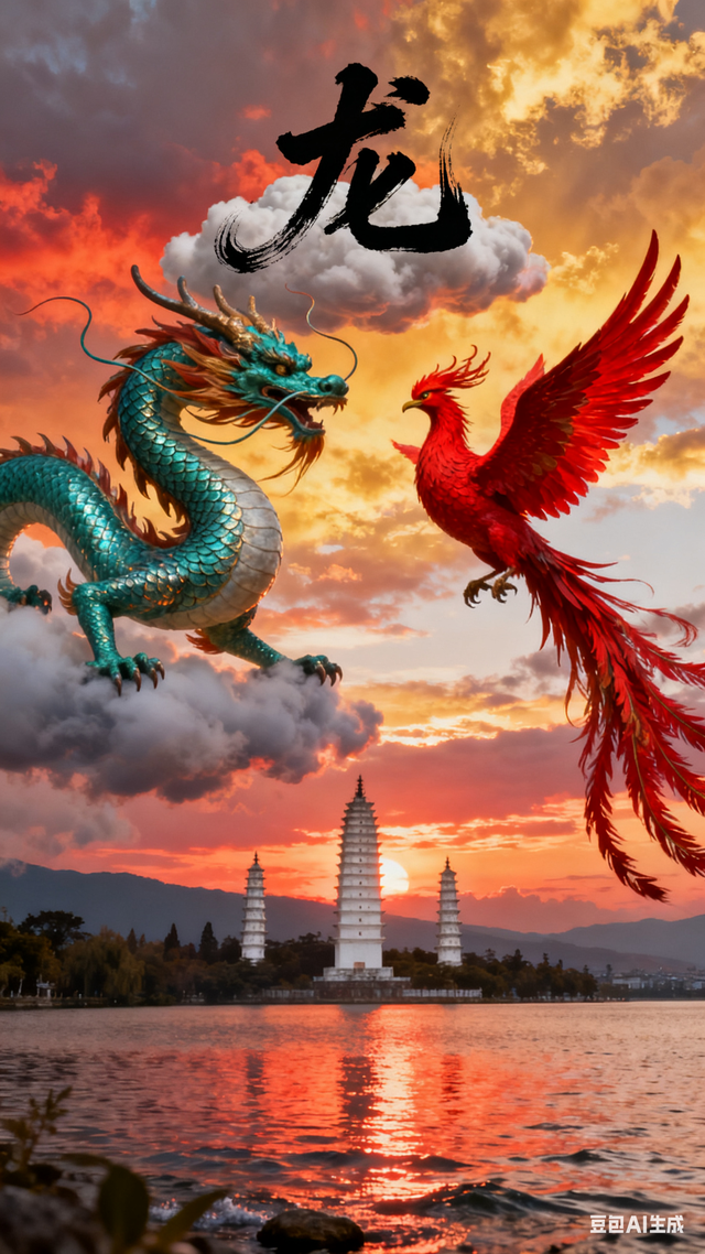 无双道龙赵小荣游记《 一笔祥龙行天下 》（一四二）崇圣寺三塔