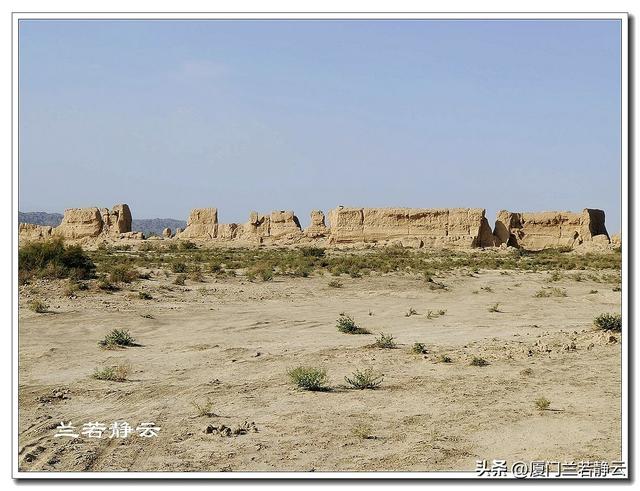 甘肃瓜州：丝路上的千年古城堡 - 六工城遗址