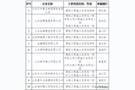 【名单公布】淄博2025年度建筑业骨干企业和专精特新企业名单公布图片