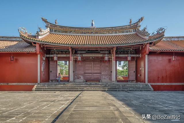 红墙藏古韵，鳌鱼萌出圈，揭阳学宫免费逛出惊喜感