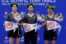 美国女乒全队爱中国男人！抢着和国乒男队配对，还公开表白林高远图片
