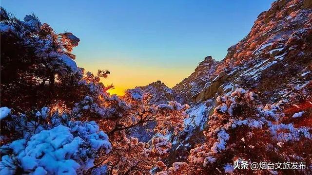 【乐游烟台】雪后，天崮山进入最佳雪景观赏期