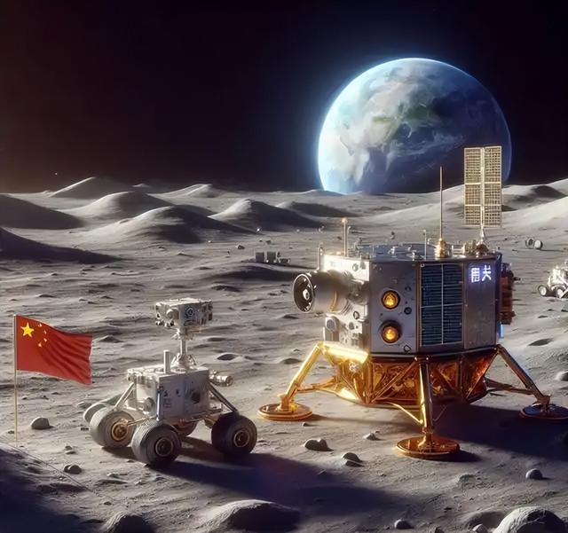 中国机器狗闯镜泊湖熔岩洞！为2026嫦娥七号、月球基地探路