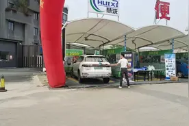 黄州东门社区建自助洗车站方便居民图片