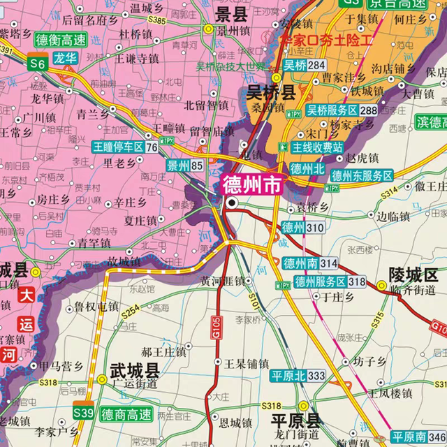 山东德州离河北好近，有小区一出去就跨省了，这么近方便到河北