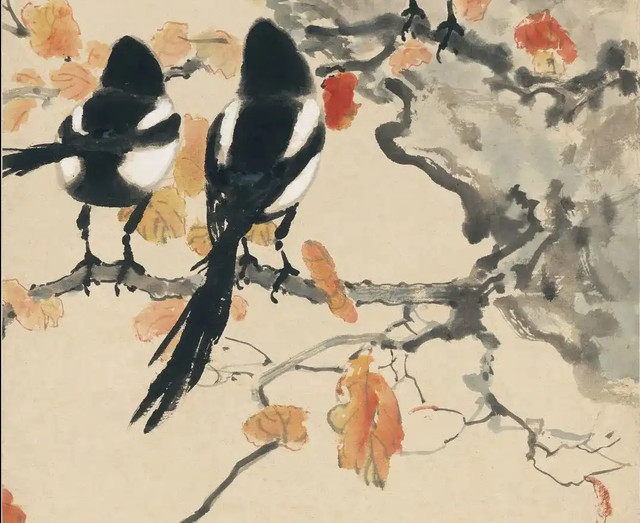 沈巍记156：沈巍一眼看出	，徐悲鸿的四喜图符合鼓励生宝宝的政策