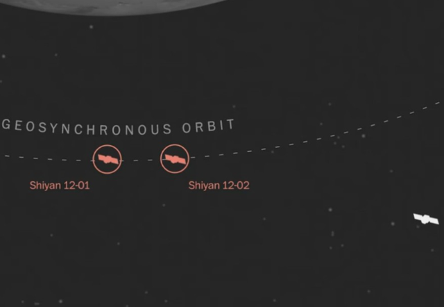 美国首次公布，中美卫星太空缠斗细节，揭露了一个太空真相