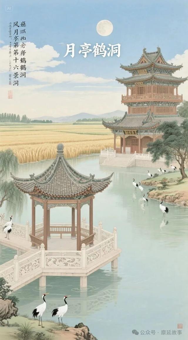 明代延津十六景之AI复原图