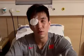 郭艾伦眼睛已顺利拆线：不影响正常生活，上场打球还需时间图片