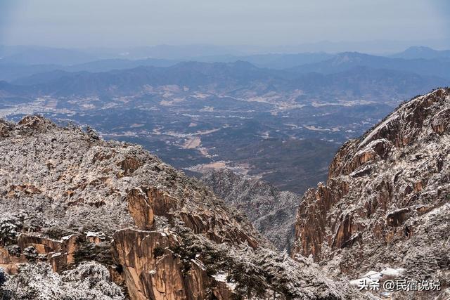 黄山“五绝”之一的冬雪,只有50天观赏期。