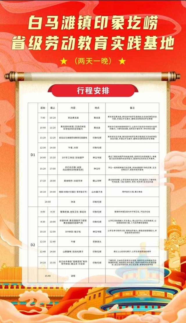 打卡黄龙县白马滩镇，亲子研学持续放大招啦！