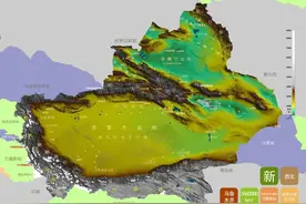 全国各省3D地形图详解图片