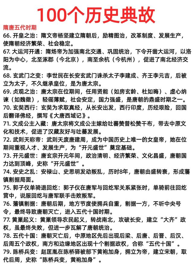 熬夜整理！这100个历史典故，孩子读懂能通半本华夏史