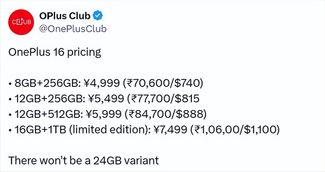 骁龙8E6 Pro旗舰有多贵？5000块起步，而且存储只有8+256G