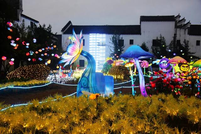 桂林：首届非遗千灯游园，光影艺术璀璨盛宴！