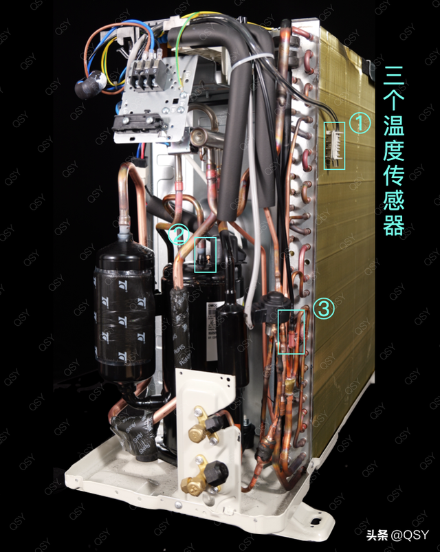 华凌神机二代3匹空调拆机 配置+控风+静音都给到位了