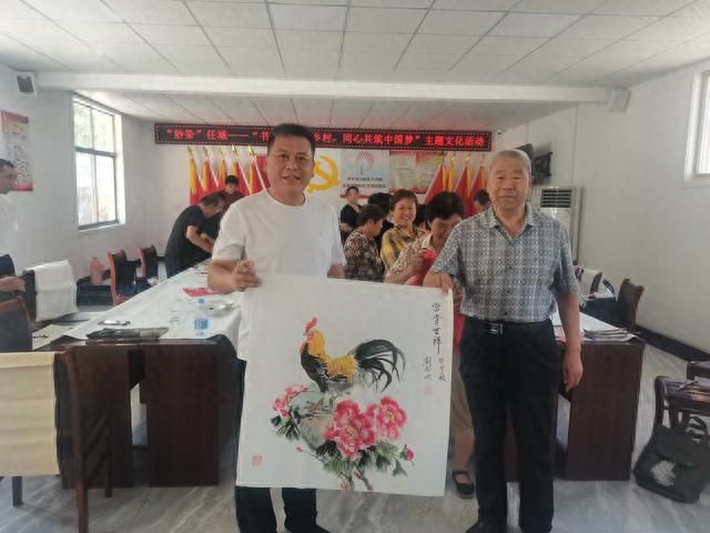 书画名家捐赠墨宝 助力乡村文化建设