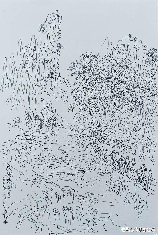 徐生华·西南写生丨带着妻子逐墨西南 每笔都比过往更懂山河的温度