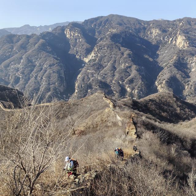 鹿皮关长城徒步